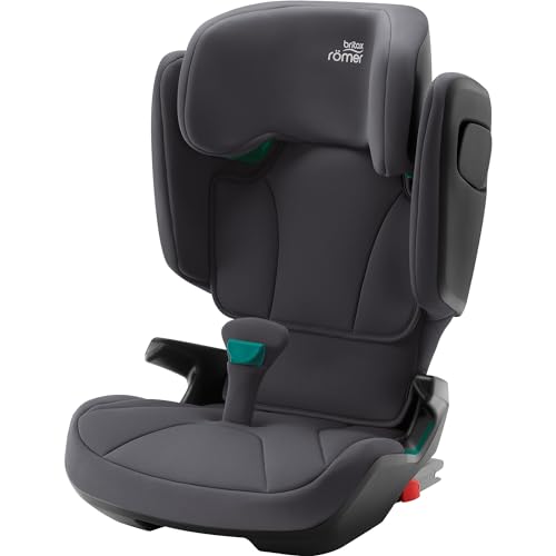 BRITAX RÖMER Kindersitz KIDFIX 2 Z-LINE, für Kinder von 100-150 cm (i-Size) mit und ohne ISOFIX, 3,5-12 Jahre, Midnight Grey