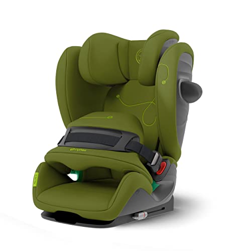 CYBEX Gold Kindersitz Pallas G i-Size, 76 - 150 cm, Ab ca. 15 Monate bis ca. 12 Jahre (ca. 9 bis 50 kg), Nature Green