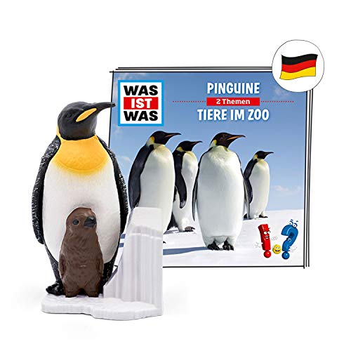 tonies Hörfigur für Toniebox, was IST was – Pinguine/Tiere im Zoo, Hörspiel für Kinder ab 6 Jahren, Spielzeit ca. 48 Minuten.