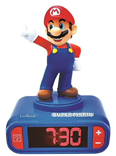 Nintendo Super Mario Wecker Nachtlicht - Spaß und Funktion in einem