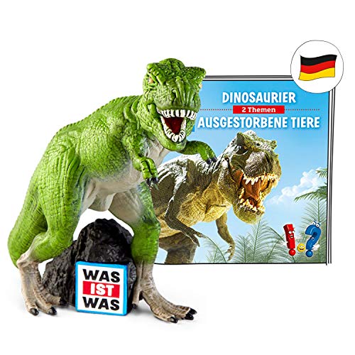 tonies Hörfiguren für Toniebox, was IST was – Dinosaurier/Ausgestorbene Tiere, Wissens-Hörspiel für Kinder ab 6 Jahren, Spielzeit ca. 70 Minuten