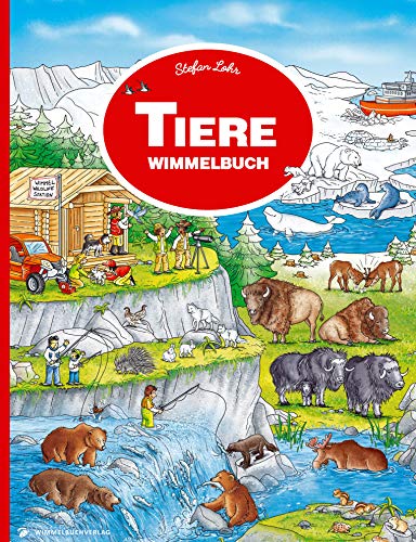 Tiere Wimmelbuch: Kinderbücher ab 3 Jahre - Bilderbuch